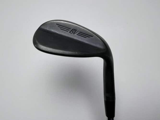 Titleist Vokey SM9 Jet Black Wedge 56* 12 Bounce D-Grind Wedge Steel Mens RH