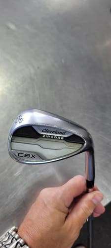 Used Cleveland CBX ZIP CORE 56.12 Golf Wedge Mens RH Unknown Degree 11497-S000161330