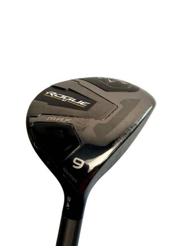 Callaway Rogue ST Max 9 Wood 24 Cypher Black 40g Senior Flex (Used)