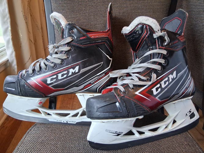 CCM JetSpeed FT480 Hockey Skates Regular Width 8 (Used)