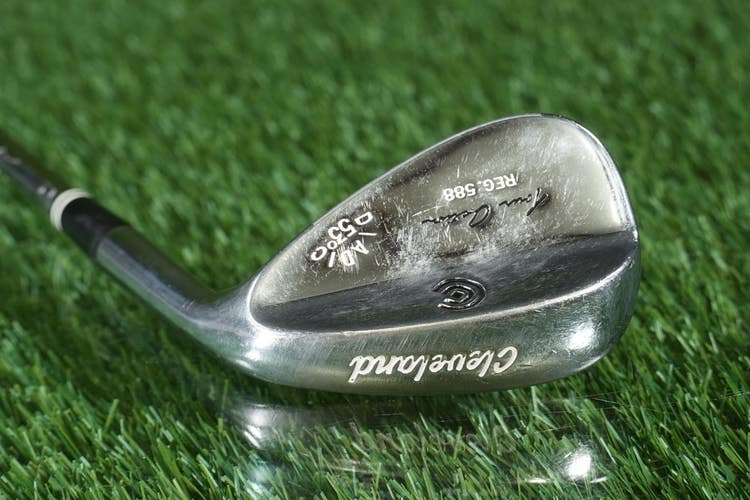 Cleveland Tour Action Reg. 588 Diadic 53 Gap Wedge True Temper Wedge Chrome RH