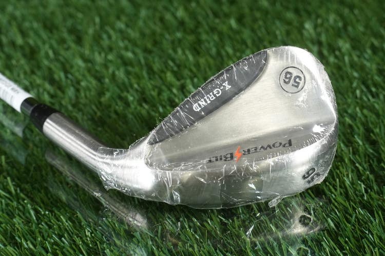 Brand New PowerBilt X-Grind 56 Sand Wedge Apollo Regular Flex Right-Handed RH