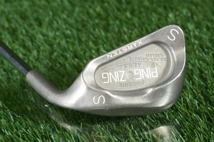 Ping Zing Karsten Black Dot Sand Wedge "S" KT-M Stiff Flex Steel Dylagrip RH