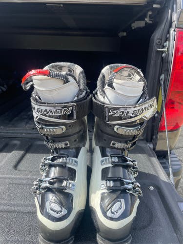 Mondo 27 & 27.5 Men's Salomon Impact CS 110 Racing Ski Boots Stiff Flex (Used)