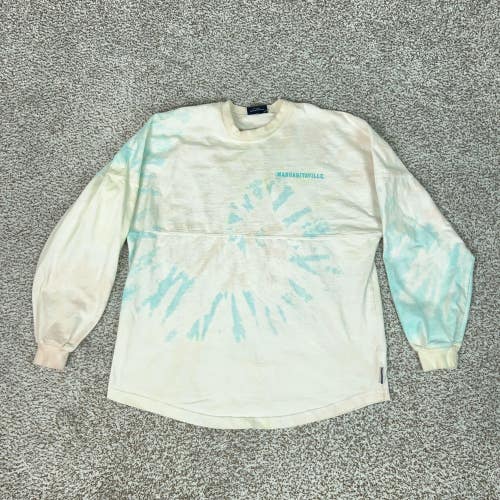 Spirit Jersey Shirt Mens Large White Margaritaville Parrothead Tie Dye Top Logo