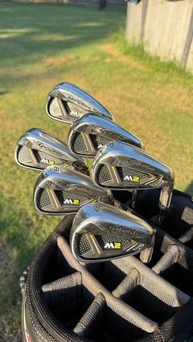 2019 TaylorMade 2019 M2 Right Handed Iron Set Stiff Flex (6 Clubs) #4 - #9 (Used)