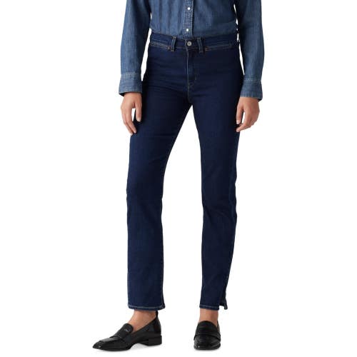 Levi's Tailored 724 Straight Jeans Womens 31X30 Outside The Screen Denim PALL543