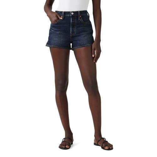 Levi's 501 Original Fit Shorts Women's 26 Update Forward Denim High Rise PALL556
