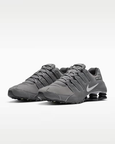Nike Shox NZ 378341-059 Sneakers Men's US 11.5 M Dark Gray Running Shoes MEW2349