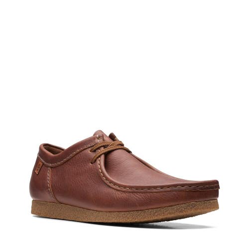 Clarks Shacre II Run 26159431 Men's US 7.5 D Tan Leather Moccasin Shoes MEW2332