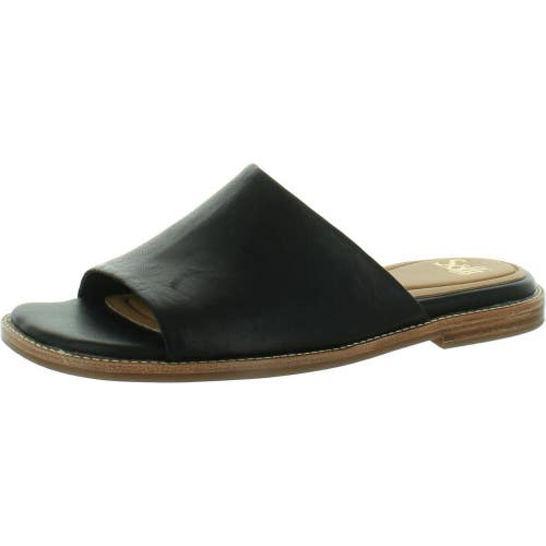 Sofft Noble SF0096901 Sandals Women's US 6.5 M Black Leather Slide HTAT1755