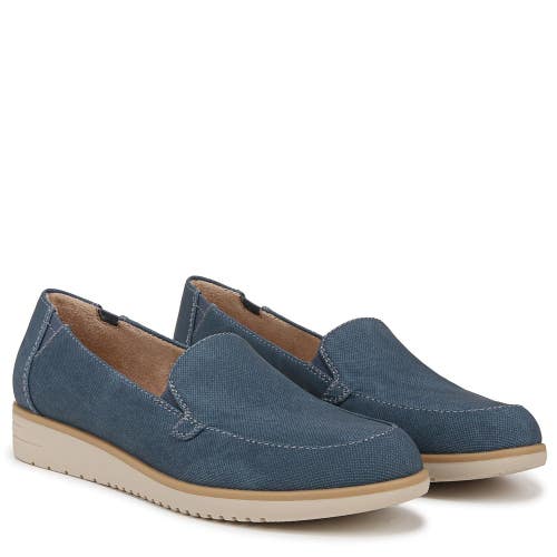 Soul Naturalizer Idea Moc Loafer Women's 9 W Indigo Round Toe Slip On HTAT1849