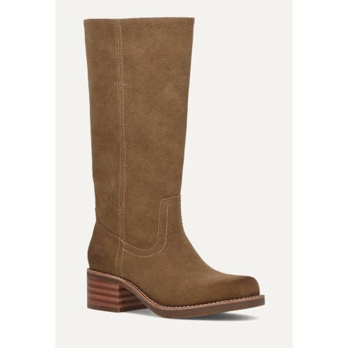 Frye And Co. Miranda 14 Women's 7.5 M Cognac Suede Pull On Riding Boots HTAT1722