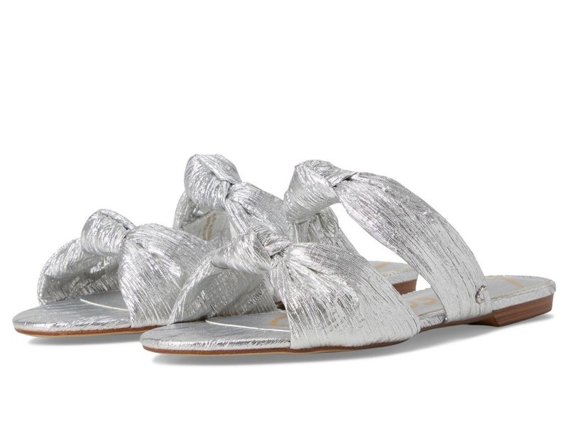 Circus NY by Sam Edelman Marissa Sandals Women's US 7.5 M Silver Slide HTAT1822