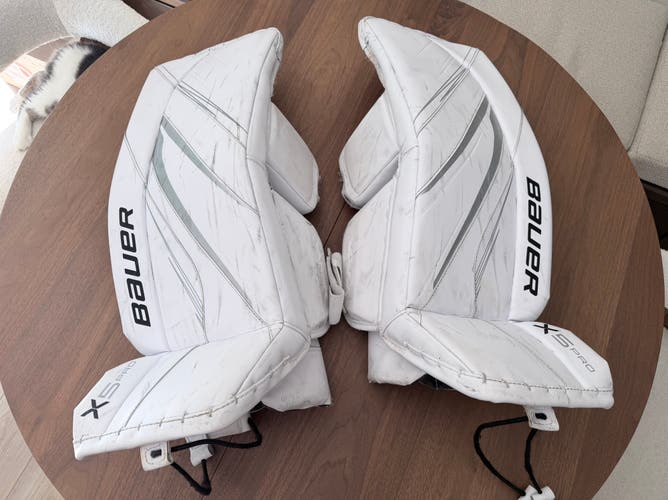 XS Bauer Vapor X5 Pro Goalie Leg Pads (Used)