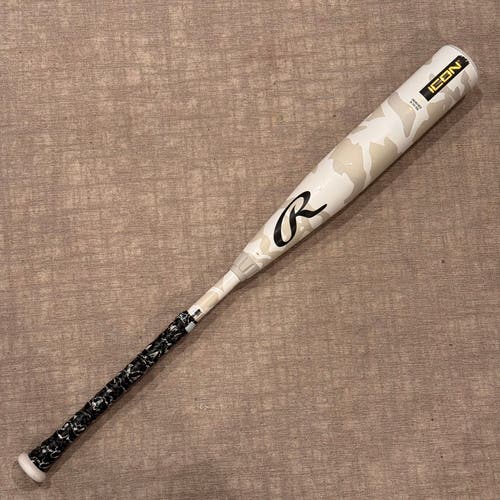 2025 Rawlings Icon Composite USSSA Certified Bat (-10) 21 oz 31" (Used)