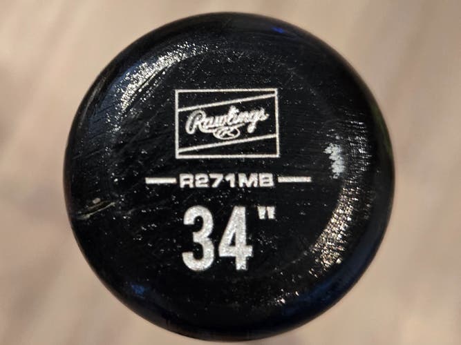 Rawlings Hard Maple Pro Bat  34 oz 34" (New)