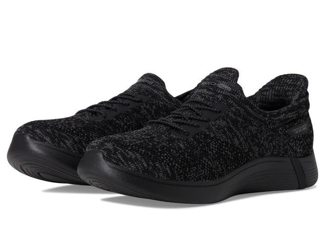 Skechers On-The-GO Swift 137216-BKGY Sneaker Women 8 B Black Gray Shoes ZOGG3666