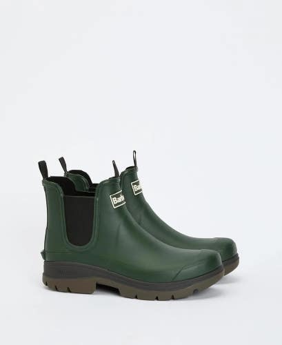 Barbour Nimbus Wellingtons MRF0028OL51 Men's US 9 M Green Chelsea Boots ZOGG3765