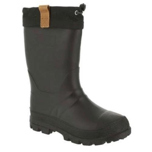 Kamik Tundra B22202 Women's US 8 M Black Waterproof Mid-Calf Rain Boots ZOGG3778