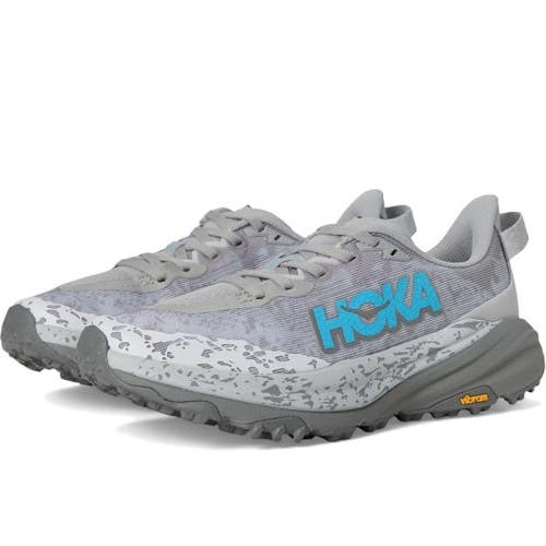 Hoka One One Speedgoat 6 1147811-SYST Women's 9.5 B Gray Running Shoes ZOGG3675