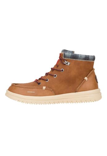 Hey Dude Bradley Classic 42067-21N Mens 15 M Cognac Moc Toe Ankle Boots ZOGG3762