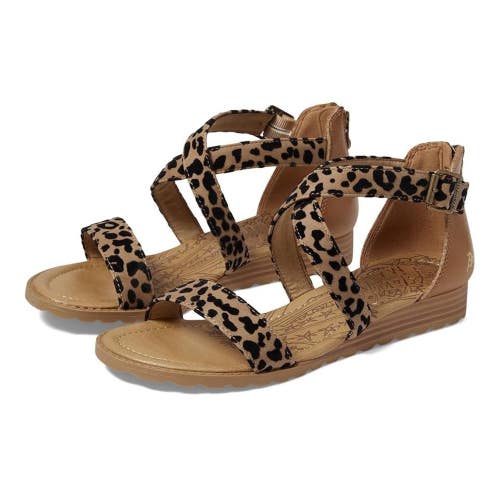 Blowfish Malibu Aida-K Sandals Girls 3 M Brown Leopard Adjustable Strap ZOGG3767
