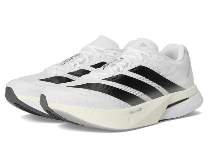 Adidas Adizero Boston 13 Sneakers Women's US 12 D White Running Shoes ZOGG3682