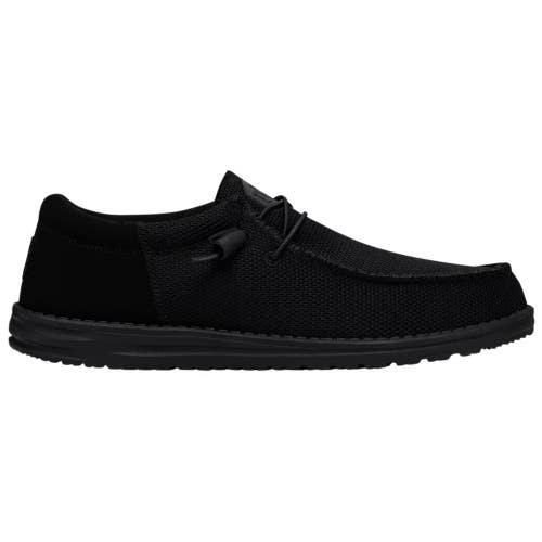 Hey Dude Wally Funk Mono 40011-0XS Men's 9 M Black Slip On Casual Shoes ZOGG3697