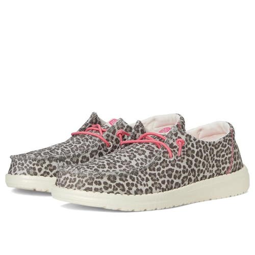 Hey Dude Wendy Luxe Leo 44226-10G Kids 5 M Multi Low Top Slip On Shoes ZOGG3678