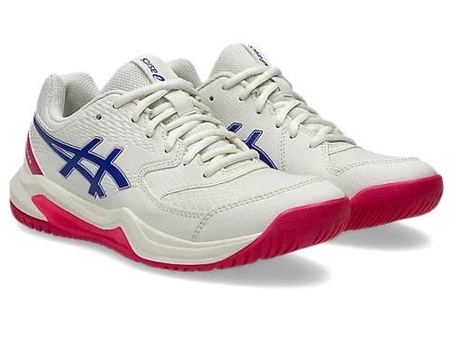 Asics GEL-Dedicate 8 1042A235-105 Women's US 11.5 D Ivory Tennis Shoes ZOGG3729