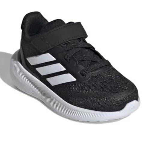 Adidas Runfalcon 5 IE8574 Sneakers Kids 3 M Black White Running Shoes ZOGG3766