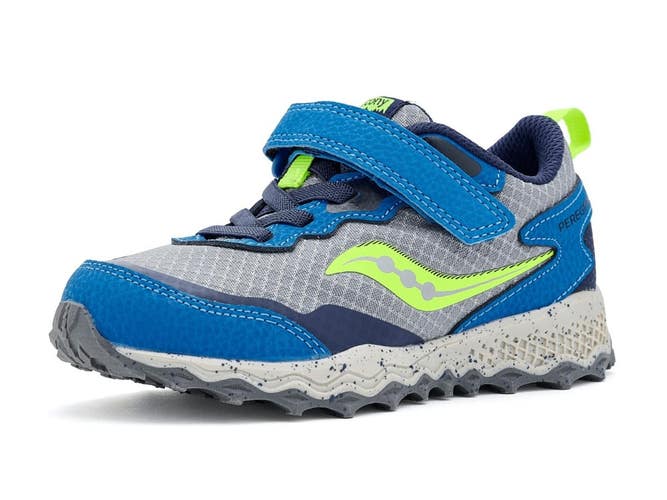 Saucony Peregrine Shield SY126G03 Kids US 7 W Gray Trail Running Shoes ZOGG3704