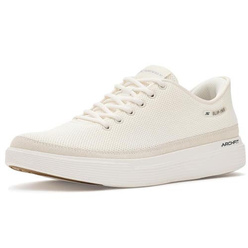 Skechers Go Walk Commuter Carson Men's US 9 D Off-White Lifestyle Shoes ZOGG3728