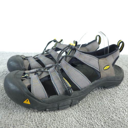 KEEN Newport H2 Waterproof Hiking Sandals Mens Size 10 Shoes Gray Slingback