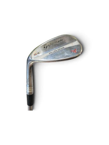 Used Taylormade MILLED GRIND Golf Wedge Mens LH 60 Degree 11873-S000243731