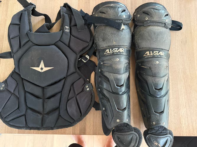 Black All Star System 7 Axis Catcher's Set (Used)