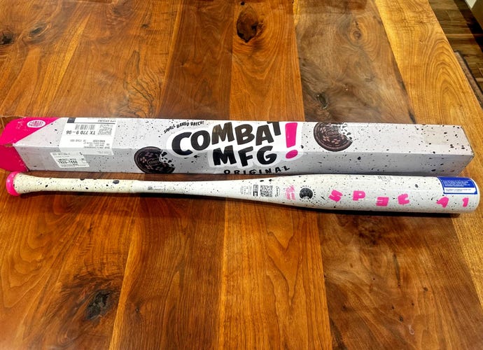 2026 Combat MFG S Spec A1 Alloy BBCOR Certified Bat (-3) 31 oz 34" (Used)