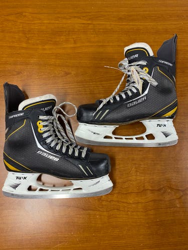 Senior Bauer Supreme Hockey Skates Regular Width 11 (Used)