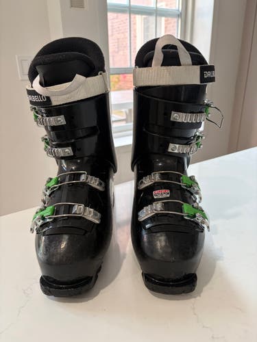 Kid's Dalbello Green Menace 4.0 Ski Boots (Used)