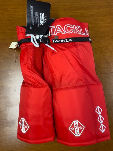 Red Junior XL Tackla 700 Hockey Pants (New)