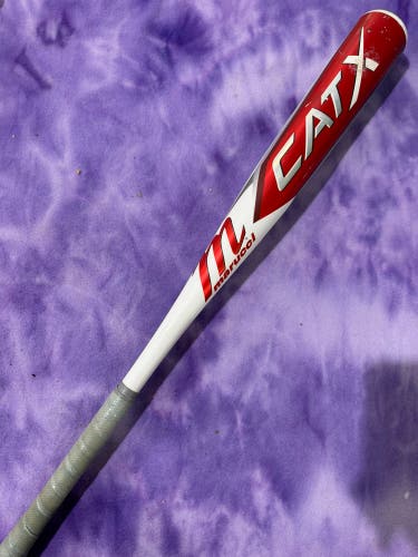 2023 Marucci CATX Alloy Bat BBCOR Certified (-3) Alloy 28 oz 31" (Used)
