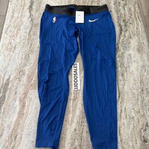 Nike Pro NBA Team Issued 3/4 Compression Tights Blue DN1548-495 Men’s Sz 3XL

New With Tags