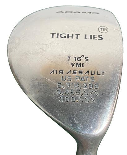 Adams Tight Lies VMI 3 Wood 16* RH SuperShaft Senior Graphite 42.5" New Grip