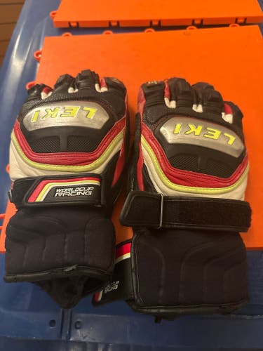 Leki World Cup Titanium S Slalom Gloves 8.5
