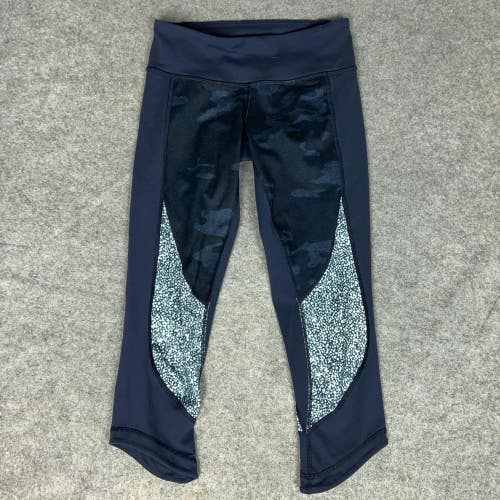 Lululemon Pants Womens 4 Wunder Under Crop Athletic Capri Leggings Yoga Workout