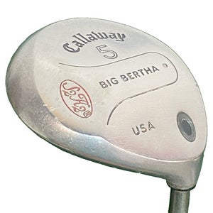 Callaway Big Bertha S2H2 5 Wood 18* RH RCH 60 Regular Graphite 42" New Mid Grip