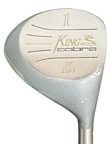 King Cobra 12* Driver RH Men's Stiff Steel 43" Lamkin Sure Tac Cord Grip VALUE