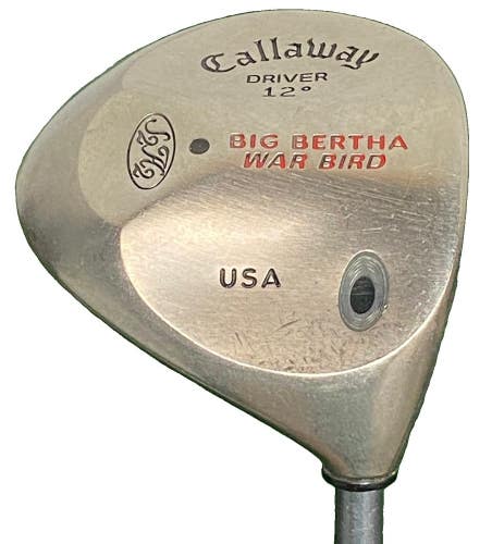Callaway Big Bertha War Bird Driver 12* RH Senior Graphite 44" Nice Factory Grip