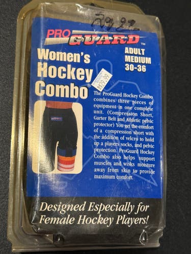 Pro Guard Adult Medium Women Senior Hockey Combo 30”-36” 8023